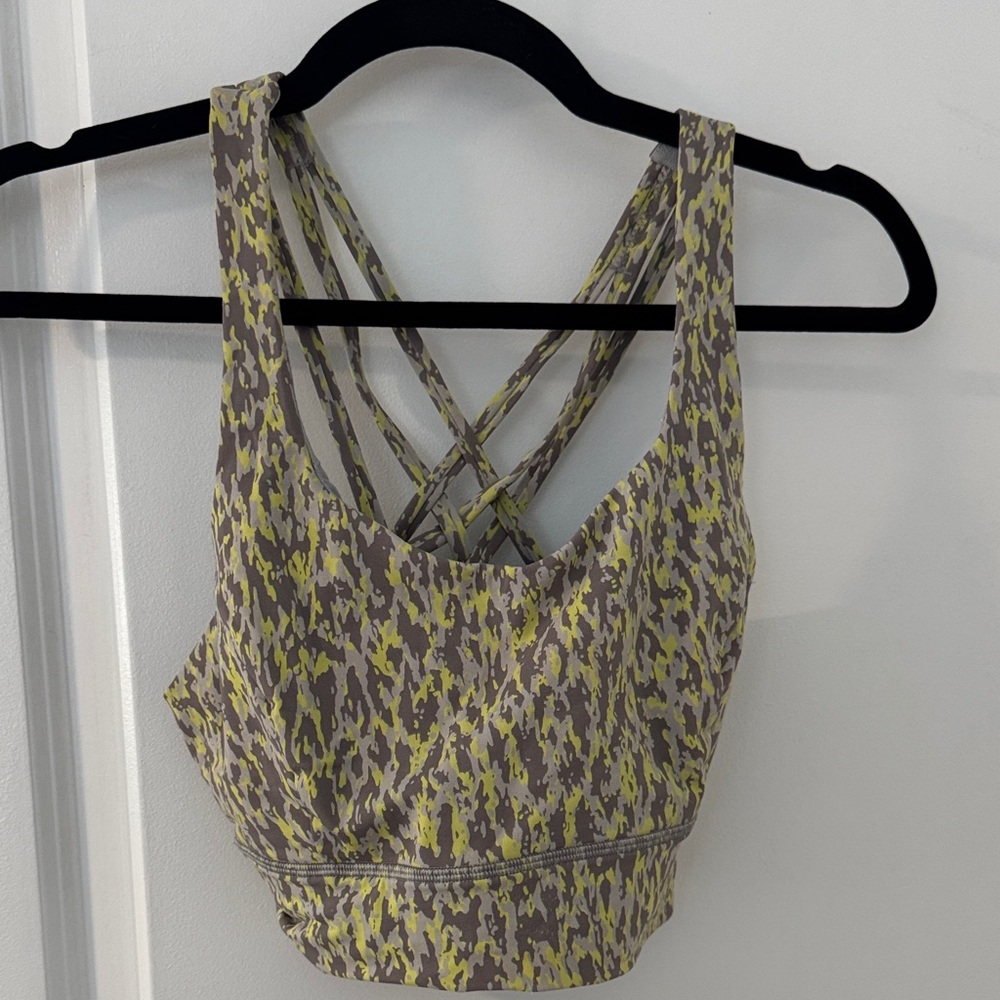 lululemon athletica Free to Be Serene Longline Bra Light Support C/D cup